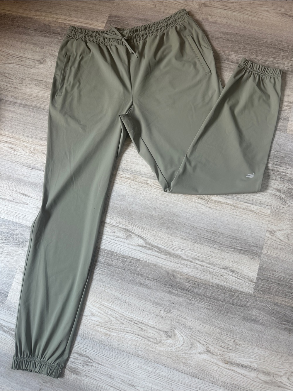 Fabletics Women's Olive Green Track Joggers